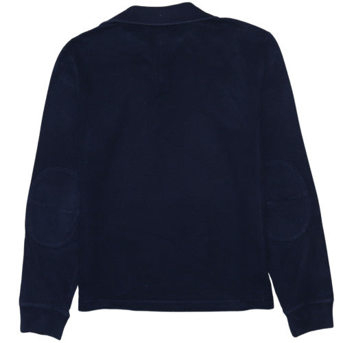 Ralph Lauren Men's Blue 1/4 Zip Cotton Sweatshirt Size S