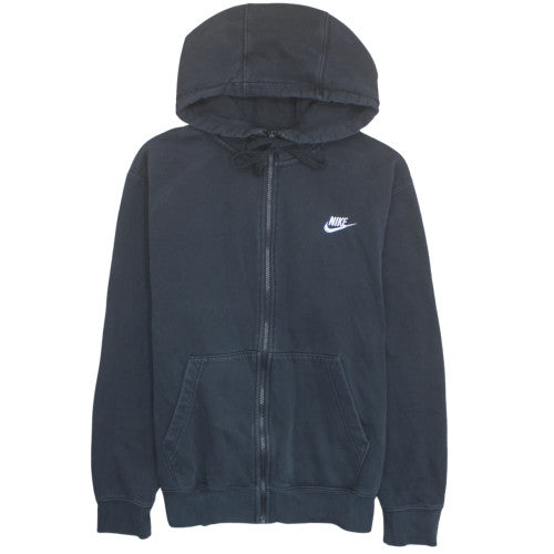 Nike Men's Black Full Zip Hoodie M Fleece Sportswear