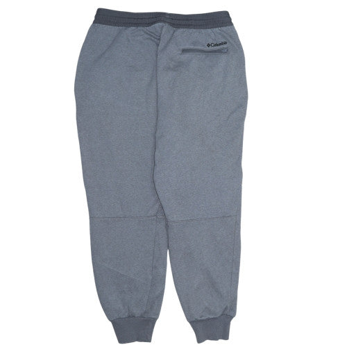 Columbia Men's Grey Jogger Sweatpants L Regular Fit Fleece Trousers