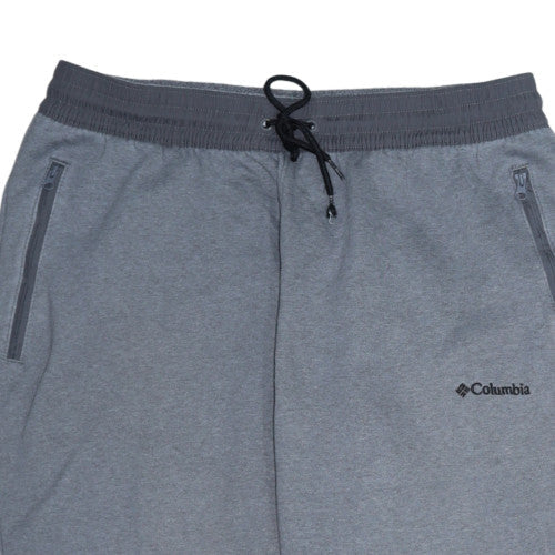 Columbia Men's Grey Jogger Sweatpants L Regular Fit Fleece Trousers