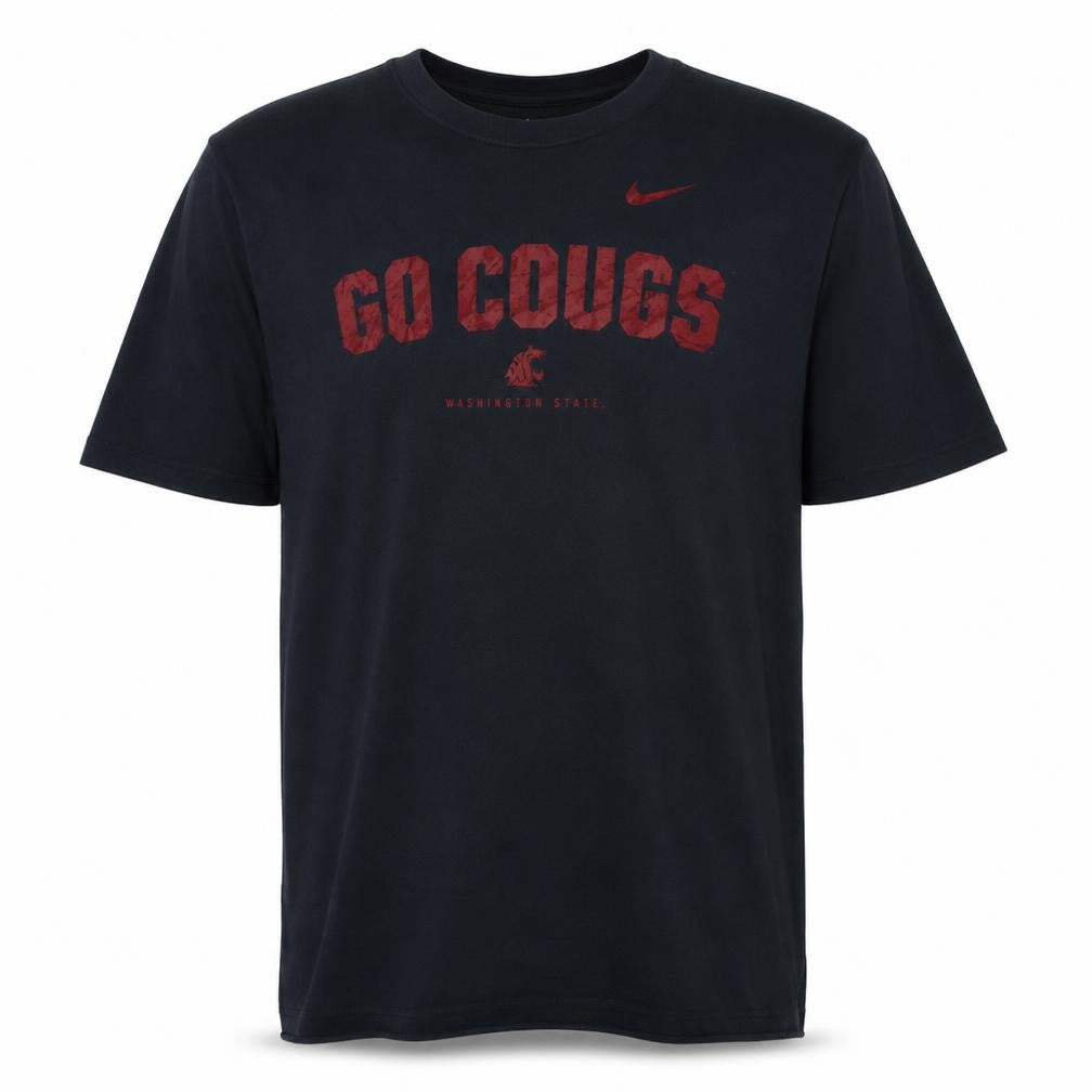 Nike Men's Black Dri-Fit 'Go Cougs' Graphic T-Shirt XXL
