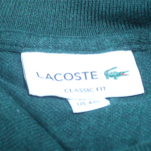 Lacoste Men’s Green Classic Fit Short Sleeve Polo Shirt Size L