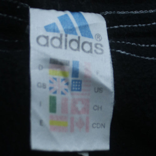 Adidas Mens Black L Pullover Sweatshirt Logo Sportswear