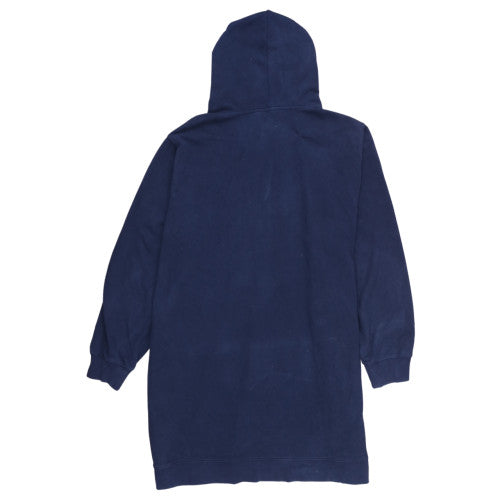 GAP Womens Navy Blue XXL Pullover Hoodie Dress Cotton Blend
