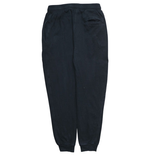 Nike Men Black Fleece Jogger Trousers Size L Drawstring Pants