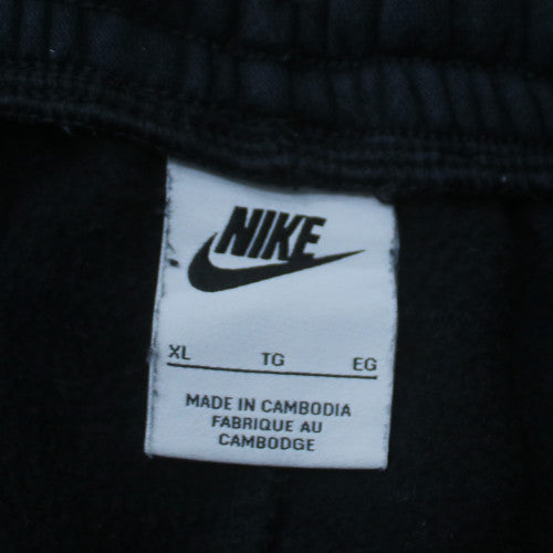 Nike Men's Black XL Fleece Jogger Sweatpants with Pockets