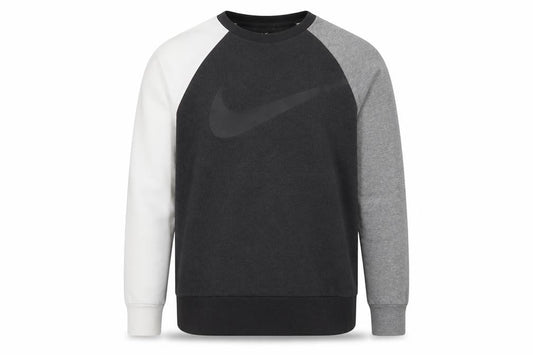 Nike Men's Multicoloured Dri-FIT Crew Neck Pullover Sweatshirt Size S