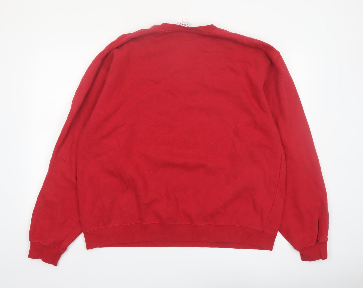 Disney Store Women's Red XL Minnie Mouse Mom Sweatshirt