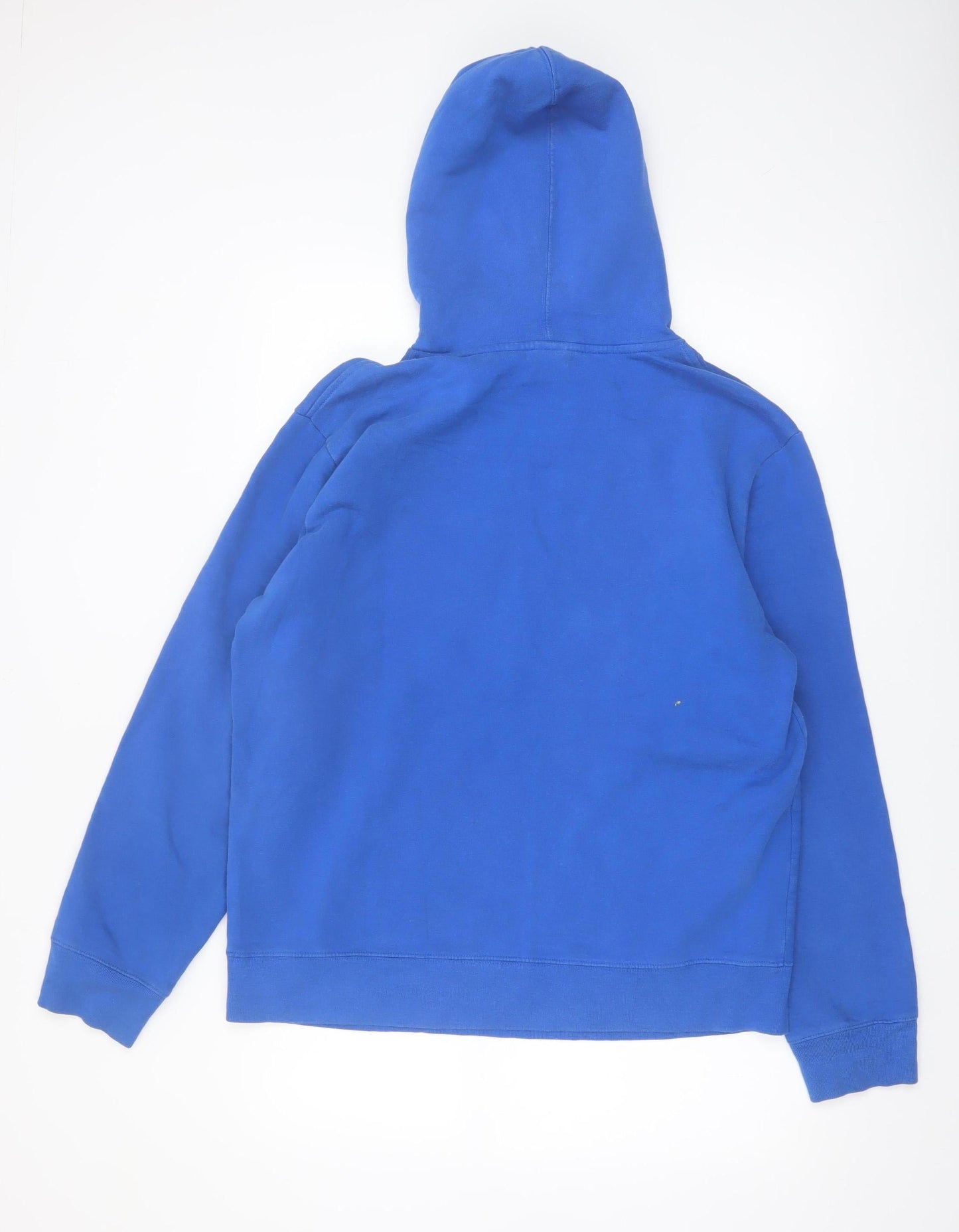 The North Face Men's Blue Pullover Hoodie Size L Outdoor Fleece