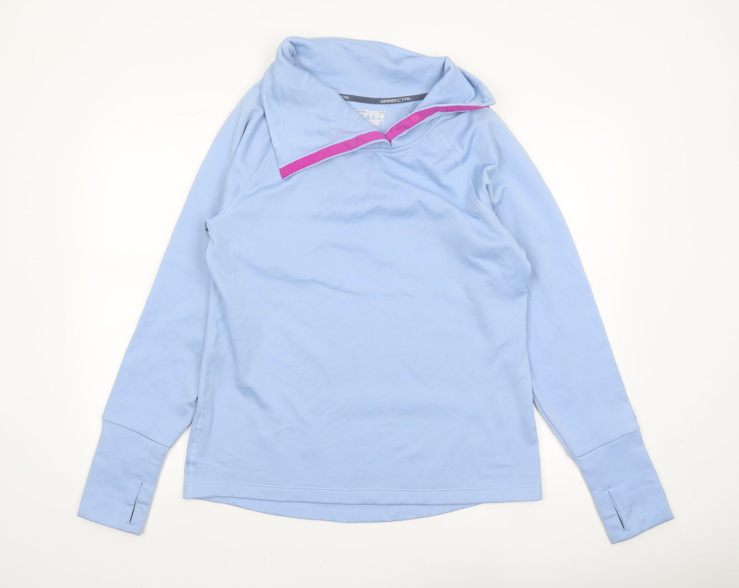 Champion Women Blue Pullover Sweatshirt Size L Warm Control