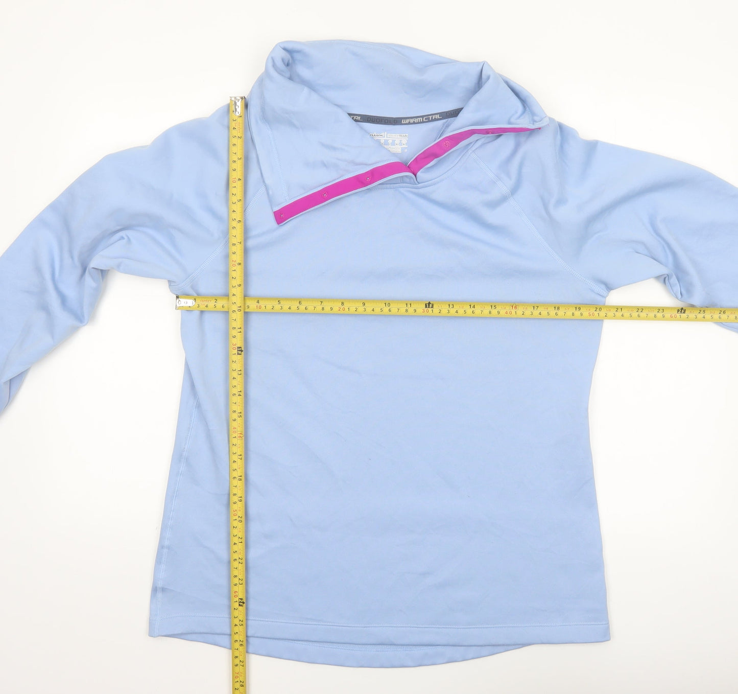 Champion Women Blue Pullover Sweatshirt Size L Warm Control