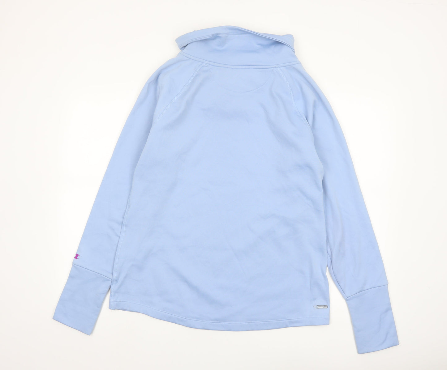 Champion Women Blue Pullover Sweatshirt Size L Warm Control
