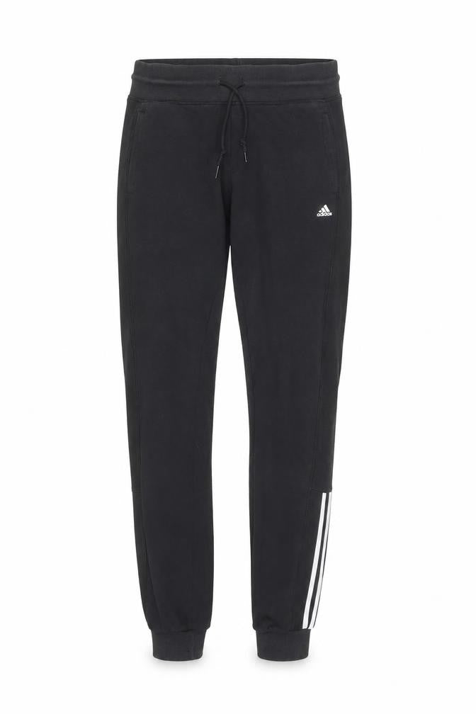 Adidas Men's Black Sport Essentials Jogger Trousers M/L Climalite