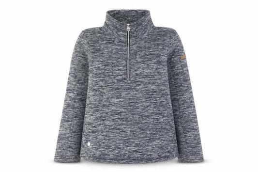 Regatta Great Outdoors Women's Grey 1/2 Zip Fleece Pullover Size 14