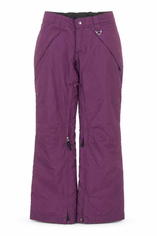 Sweet Women's Purple Snow Pants S Waterproof Insulated Winter Trousers