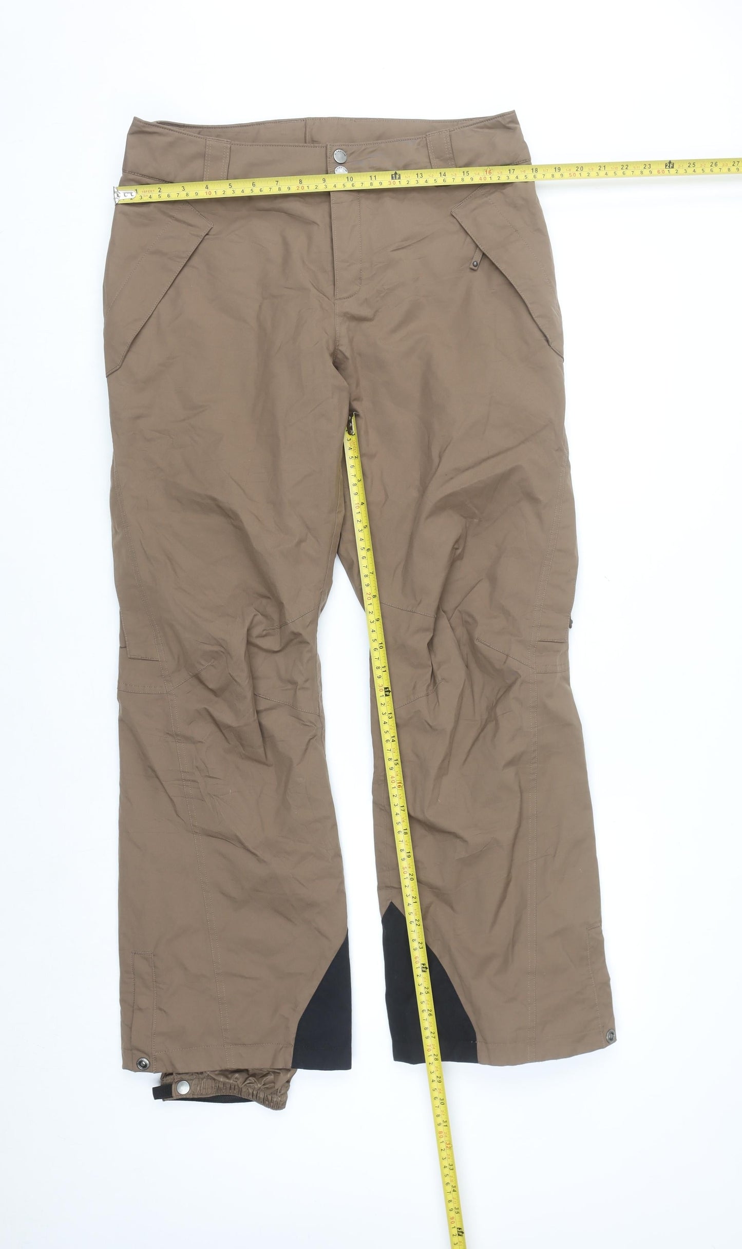 Columbia Unisex Brown M Waterproof Insulated Snow Pants