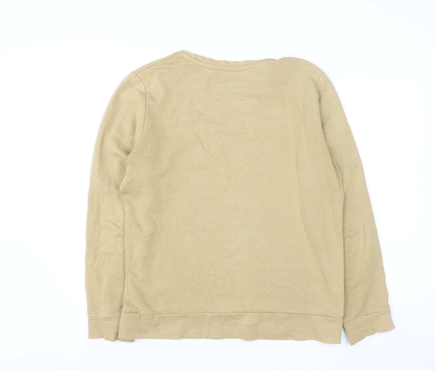 Brave Soul Men's Beige Pullover Sweatshirt Size M