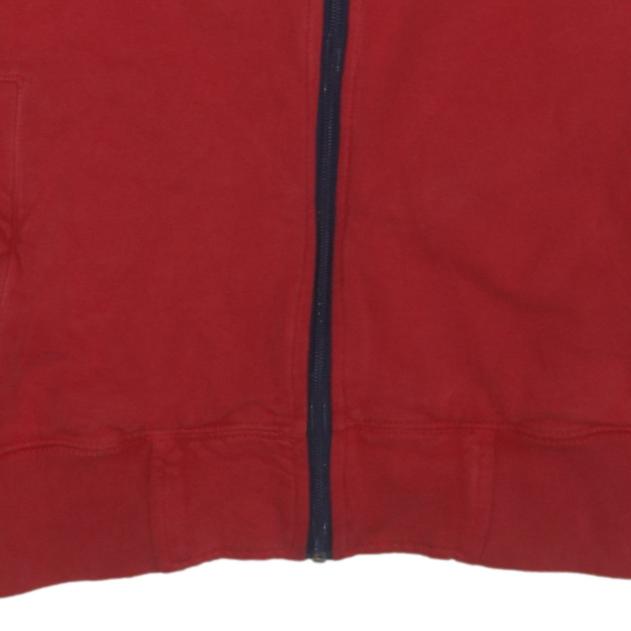 Polo Ralph Lauren Men's Red Full Zip Cotton Sweatshirt M