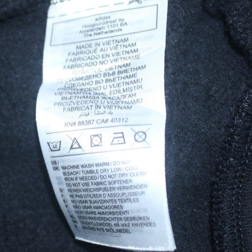 Adidas Men's Black XL Crew Neck Pullover Sports Sweatshirt