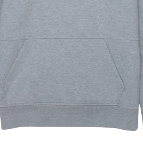 Champion Men's Grey Pullover Hoodie M Regular Fit Sports Fleece