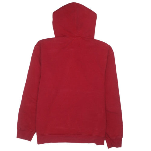 Nike Jordan Red Pullover Hoodie Men’s M Fleece Logo Sports Style