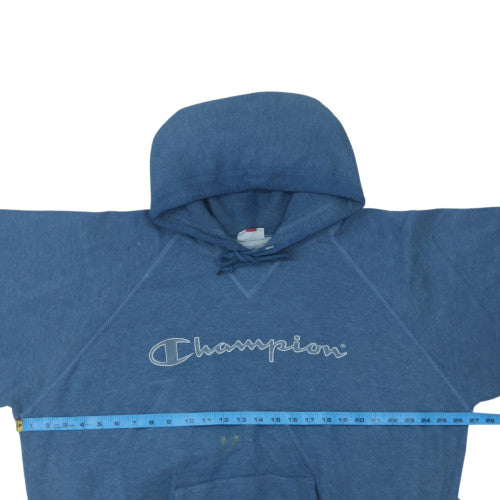Champion Men's Blue XL Pullover Hoodie Classic Logo Sweatshirt