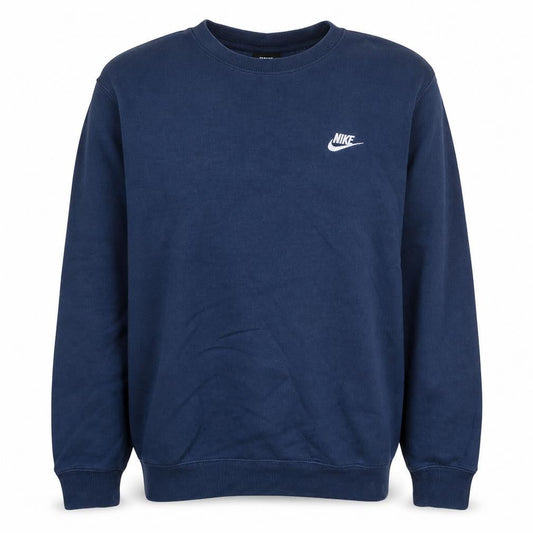 Nike Men’s Blue Crew Neck Pullover Sweatshirt Size L