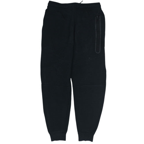 Nike Men's Black Small Fleece Jogger Sweatpants Drawstring Waist