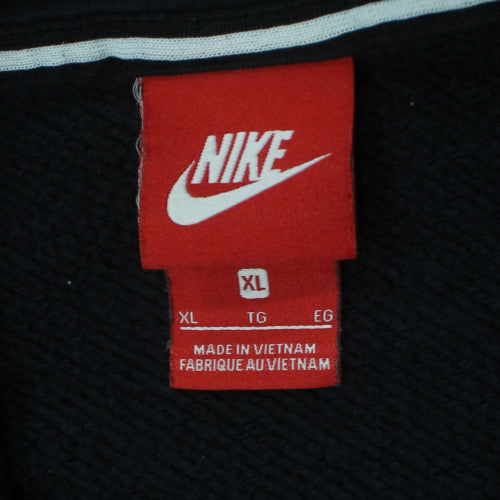 Nike Womens Black XL Pullover Hoodie with Gold Logo