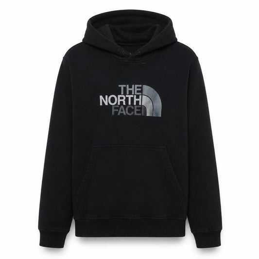 The North Face Men's Black Pullover Hoodie Size S Logo Fleece Sweatshirt