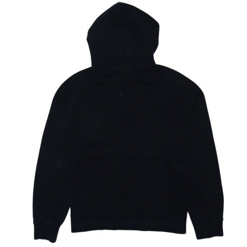 Nike Womens Black Large Pullover Hoodie with Logo Print