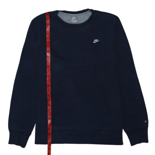 Nike Men's Blue XL Crew Neck Fleece Pullover Sweatshirt