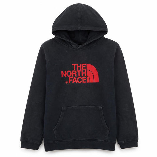 The North Face Boys Black XL Pullover Hoodie 100% Cotton Logo Sweatshirt