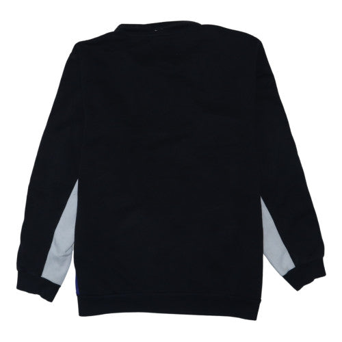 adidas Mens Black XL 1/2 Zip Fleece Sweatshirt Skateboarding Top