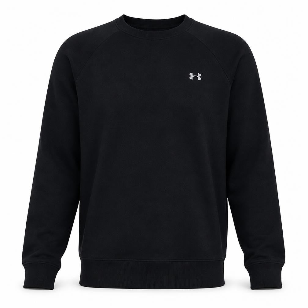 Under Armour Men's Black M Crew Neck Fleece Sweatshirt