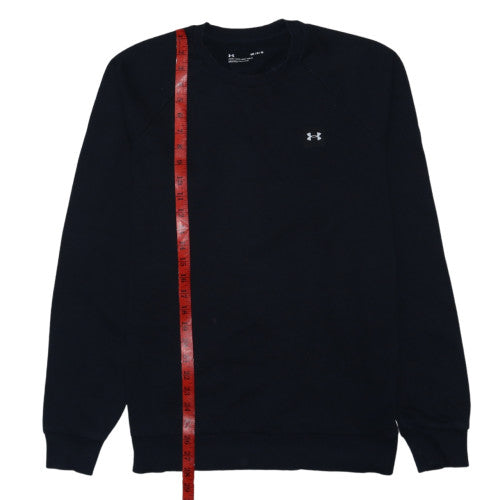 Under Armour Men's Black M Crew Neck Fleece Sweatshirt