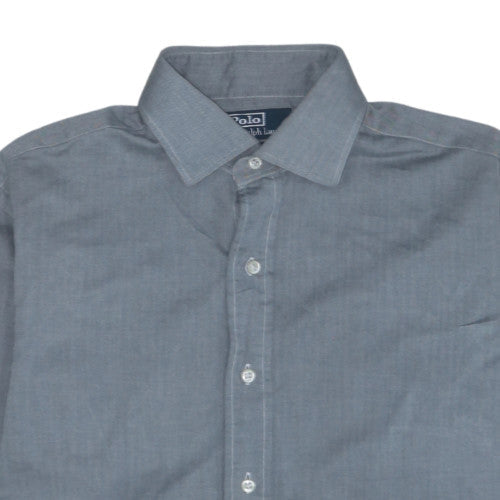 Polo Ralph Lauren Men’s Grey Classic Fit Button-Up Shirt Size 16