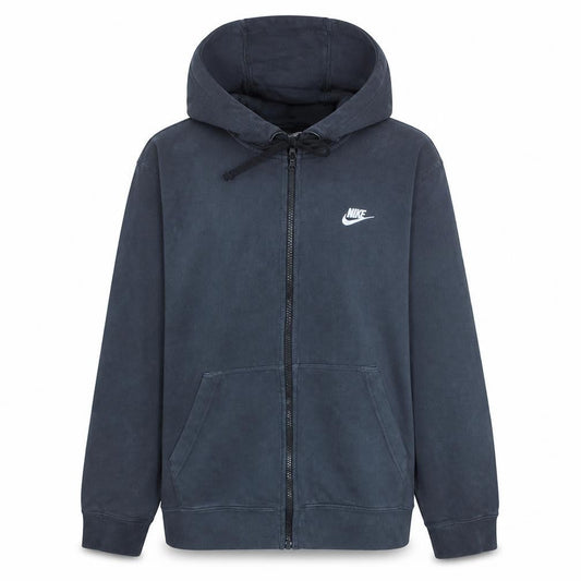 Nike Men's Black XL Full Zip Fleece Hoodie Sweatshirt