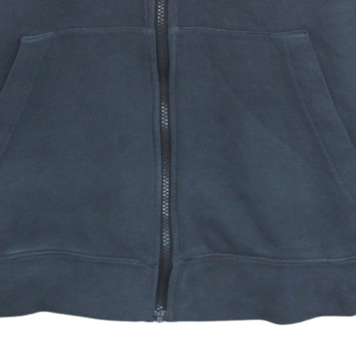 Nike Men's Black XL Full Zip Fleece Hoodie Sweatshirt