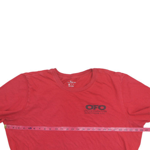 Nike Men’s Red OFO Graphic Crew Neck Short Sleeve T-Shirt XL