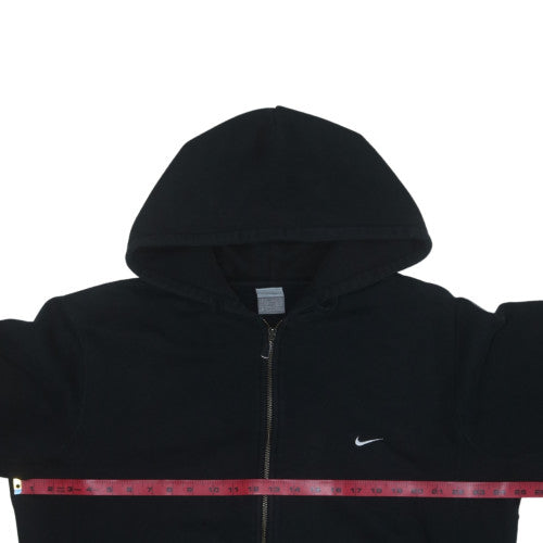 Nike Mens Black XL Full Zip Fleece Hoodie Sweatshirt