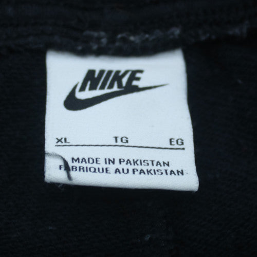 Nike Women's Black Fleece Cargo Trousers XL Elastic Waist Sportswear