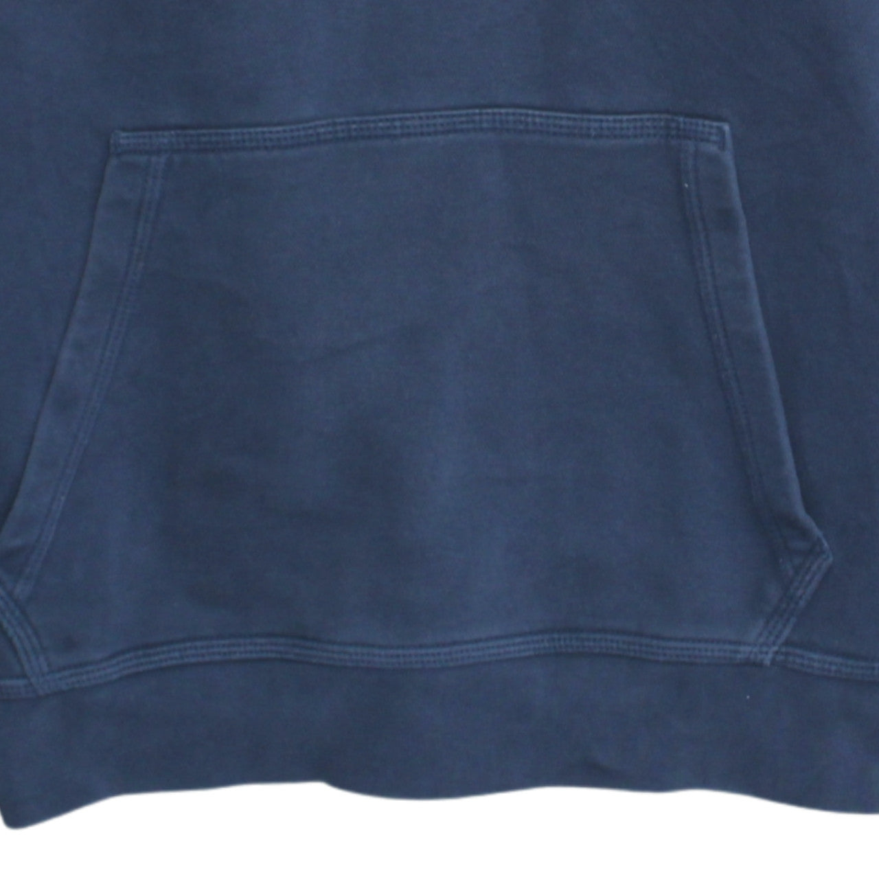 Nike Women's Blue Pullover Hoodie Small Cotton Blend Logo Hooded Sweatshirt