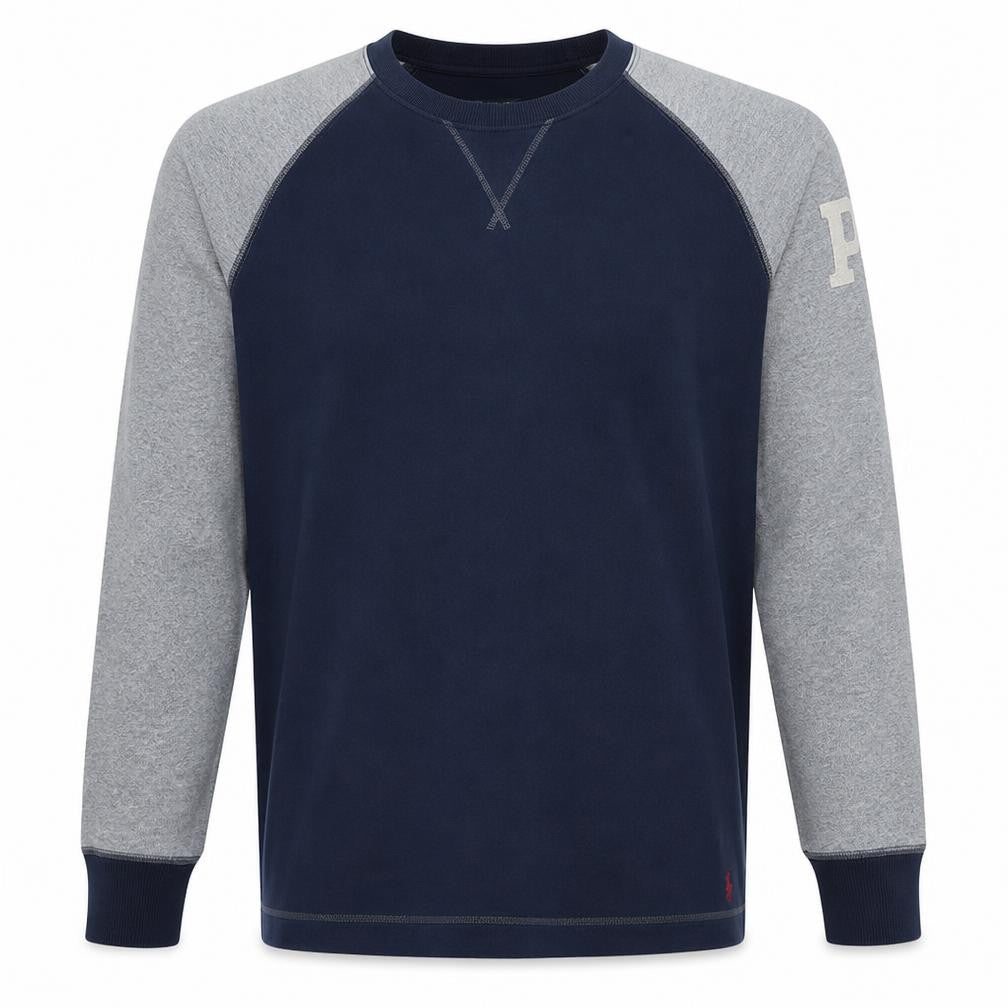 Ralph Lauren Men’s Blue Crew Neck Cotton Sweatshirt Size M