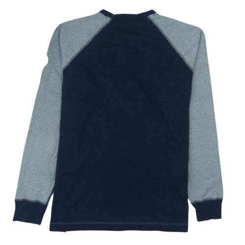 Ralph Lauren Men’s Blue Crew Neck Cotton Sweatshirt Size M