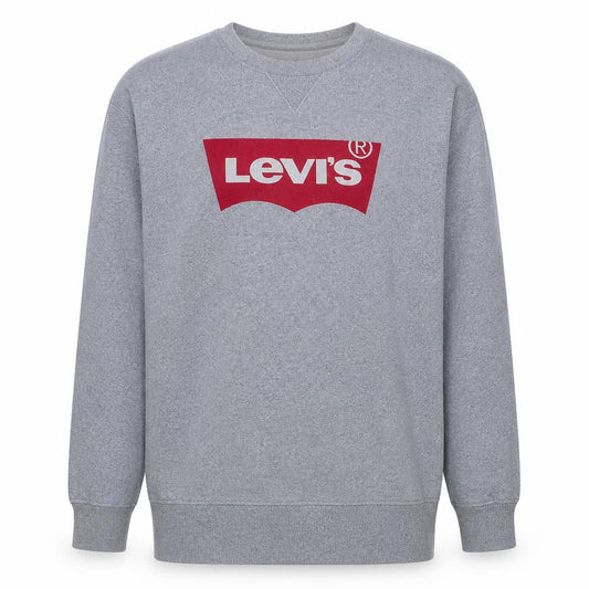Levi's Men's Grey XL Crew Neck Pullover Sweatshirt