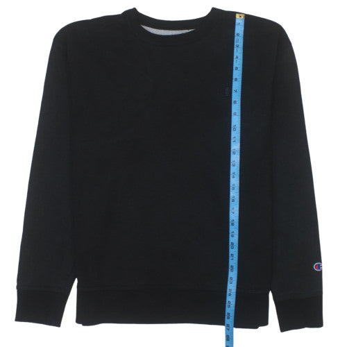 Champion Men's Black L Pullover Crew Neck Sweatshirt