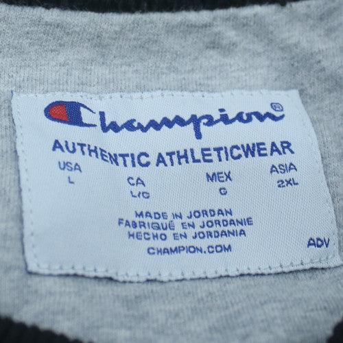 Champion Men's Black L Pullover Crew Neck Sweatshirt