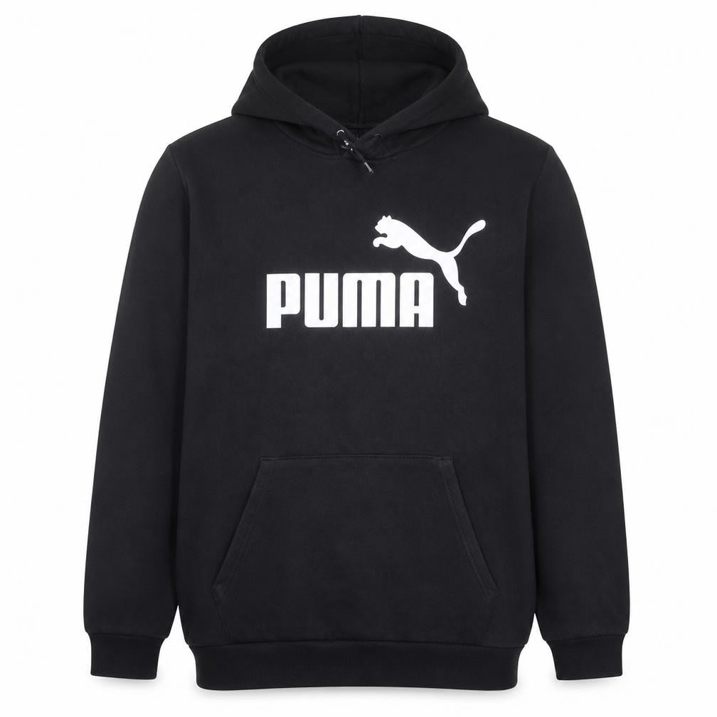 Puma Men's Black XL Pullover Hoodie Fleece Sweatshirt