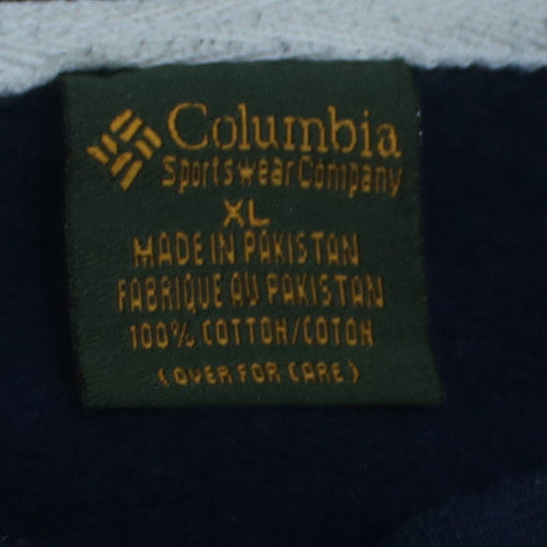 Columbia Men's Blue XL Pullover Crew Neck Sweatshirt